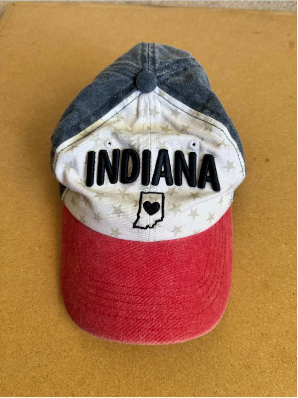 Women's Home Free Indiana Baseball Hat One Size Blue Red